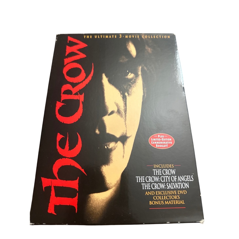 The Crow Ultimate 3-Movie‎ Collection DVD Box Set Collectors Series Brandon Lee